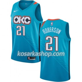 Dres Oklahoma City Thunder Andre Roberson 21 Nike 2018-19 City Edition Plava Swingman